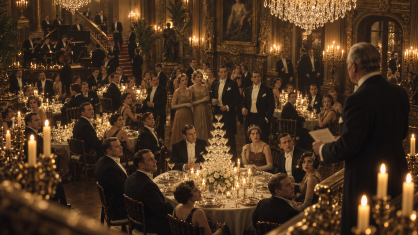 Cinematic 1920s mansion image series